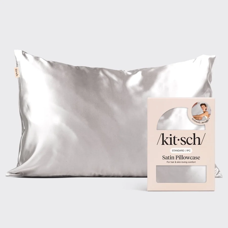 Kitsch Satin Pillowcase, Standard/Queen